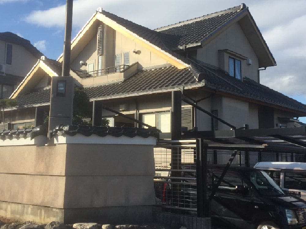 K様(鈴鹿)施工前 2 (9) 鈴鹿市の外壁塗装をリペイント匠が施工した写真