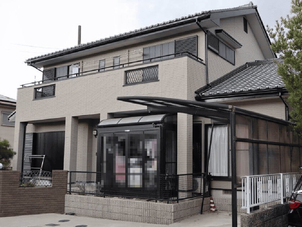 T様(津)施工後 (2) 津市の外壁塗装をリペイント匠が施工した写真
