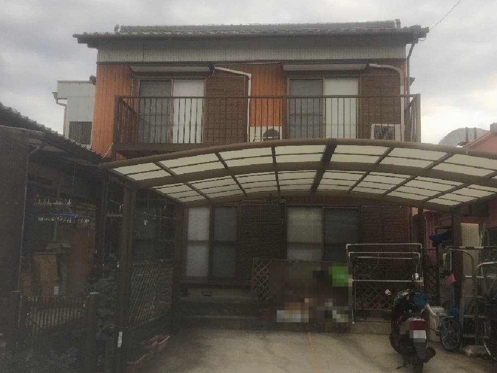 S様(鈴鹿)施工前 1 (8) 鈴鹿市の外壁塗装をリペイント匠が施工した写真
