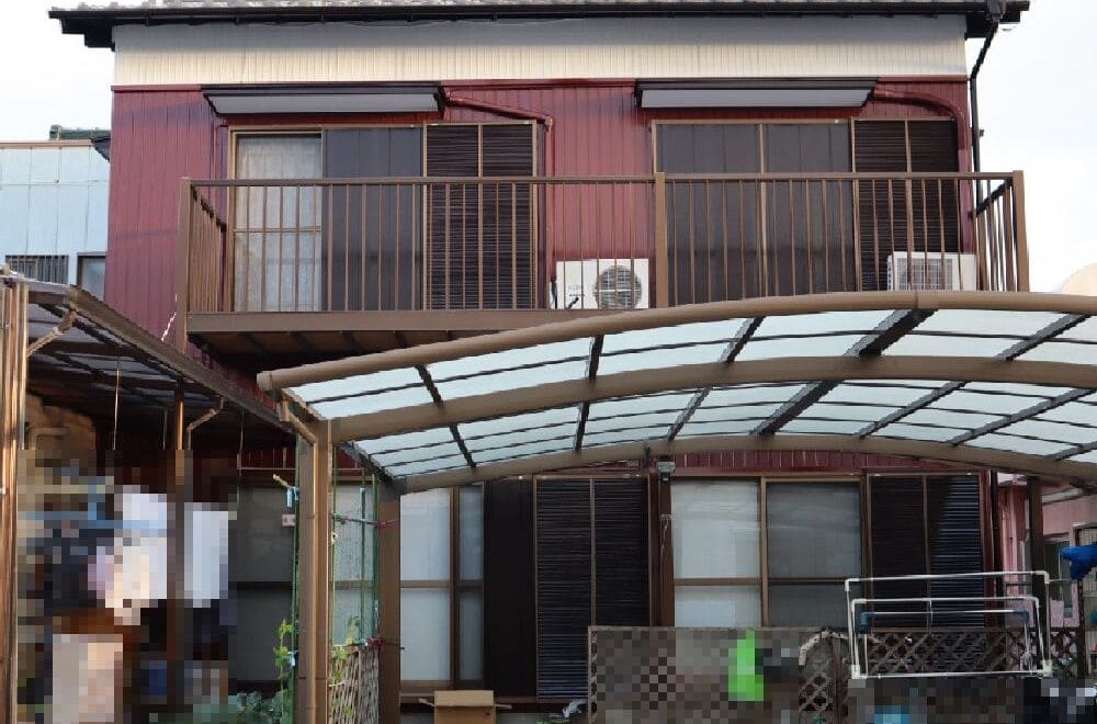 鈴鹿市の外壁塗装をリペイント匠が施工した写真