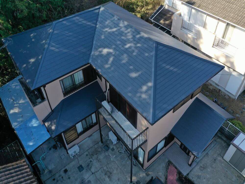 津市の外壁塗装、屋根塗装をリペイント匠が施工した写真