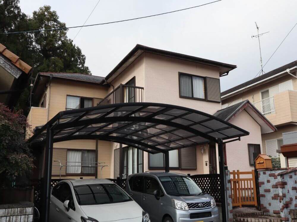 津市の外壁塗装、屋根塗装をリペイント匠が施工した写真