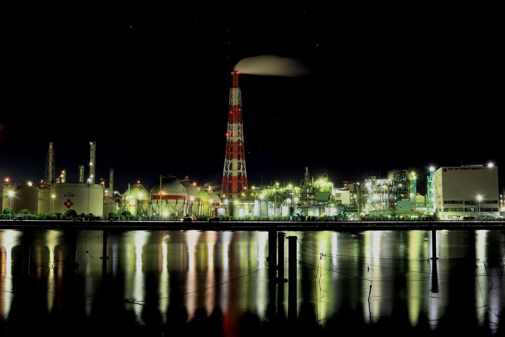 コンビナート夜景 四日市市 外壁塗装 リペイント匠