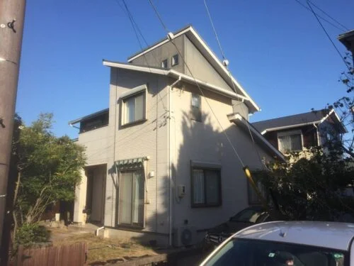 施工前-3-6-500x375 津市の外壁塗装、屋根塗装をリペイント匠が施工した写真