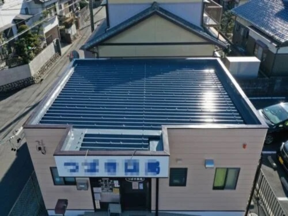 施工後屋根-1-1-500x334 (1) 鈴鹿市の外壁塗装、屋根塗装をリペイント匠が施工した写真