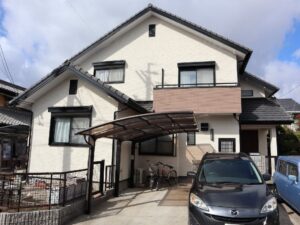 鈴鹿市の外壁塗装をリペイント匠が施工した写真