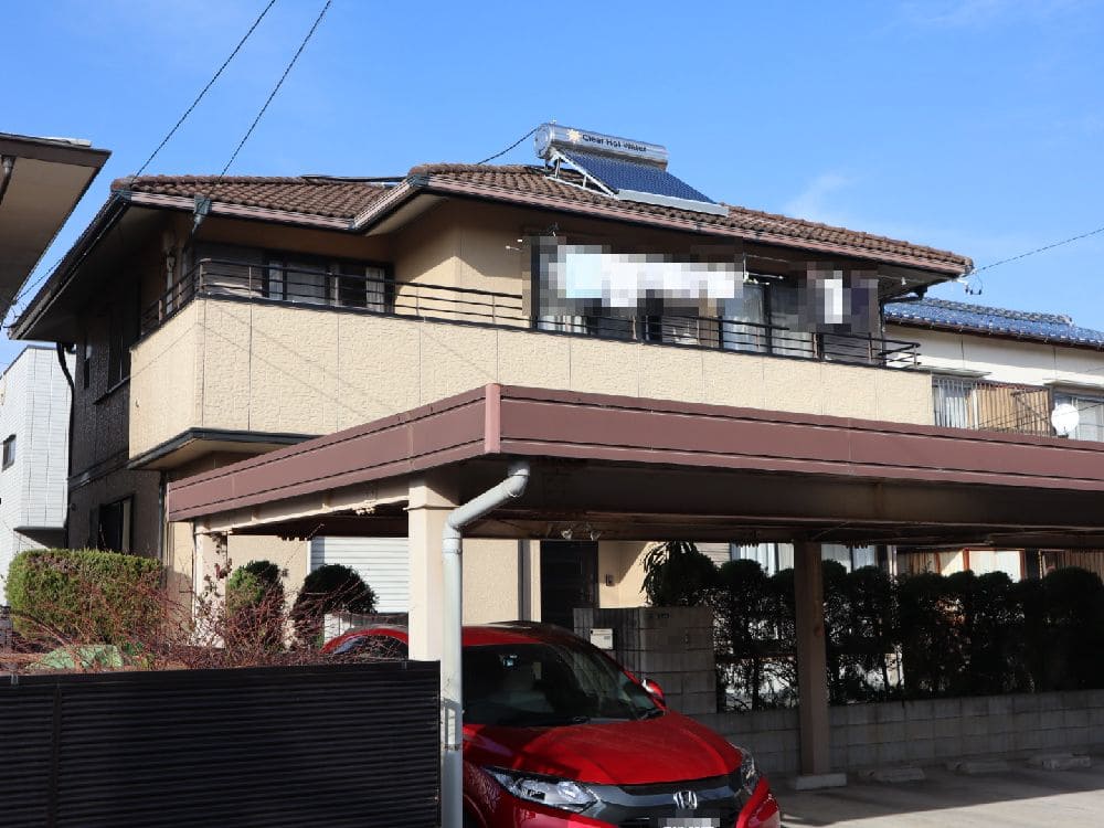 S様(鈴鹿)施工前 2 (2) 鈴鹿市の外壁塗装をリペイント匠が施工した写真