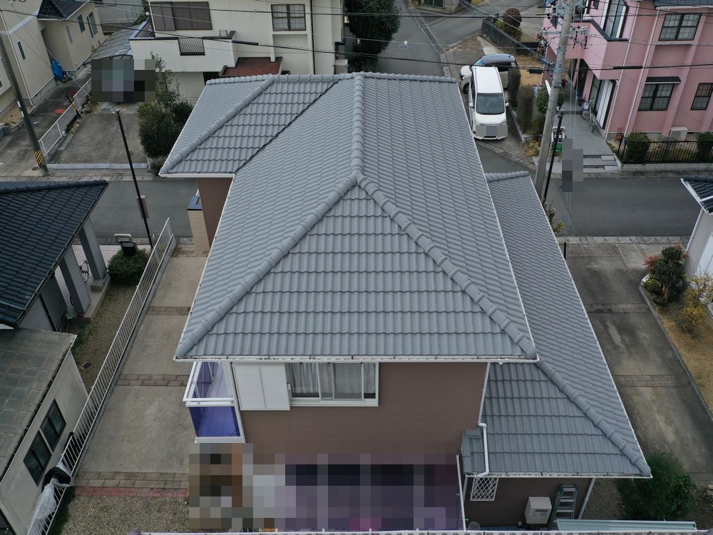 default 亀山市の外壁塗装、屋根塗装をリペイント匠が施工した写真