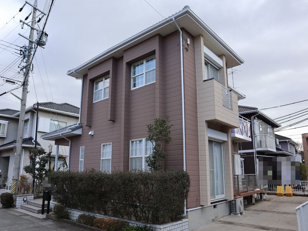 施工後 2 亀山市の外壁塗装、屋根塗装をリペイント匠が施工した写真