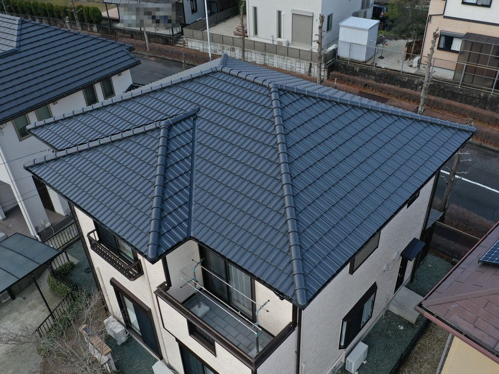 津市の外壁塗装、屋根塗装をリペイント匠が施工した写真