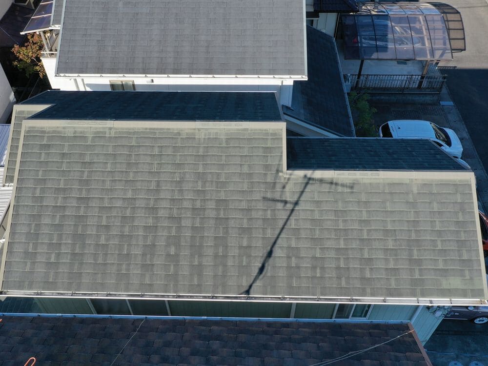 K様(鈴鹿)屋根 施工前 鈴鹿市の外壁塗装、屋根塗装をリペイント匠が施工した写真