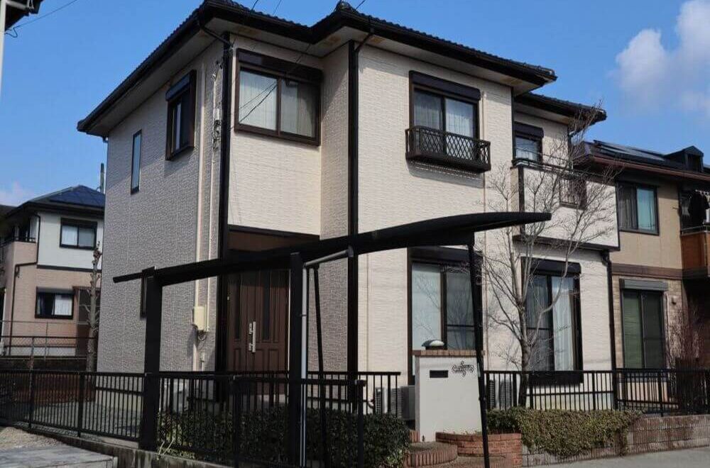 津市の外壁塗装、屋根塗装をリペイント匠が施工した写真