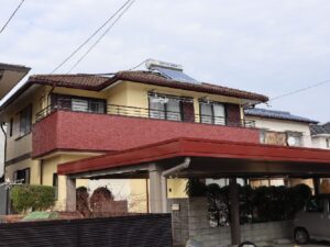 鈴鹿市の外壁塗装をリペイント匠が施工した写真