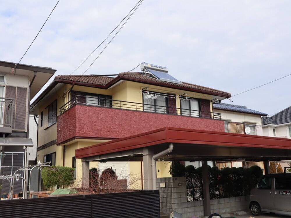 鈴鹿市の外壁塗装をリペイント匠が施工した写真