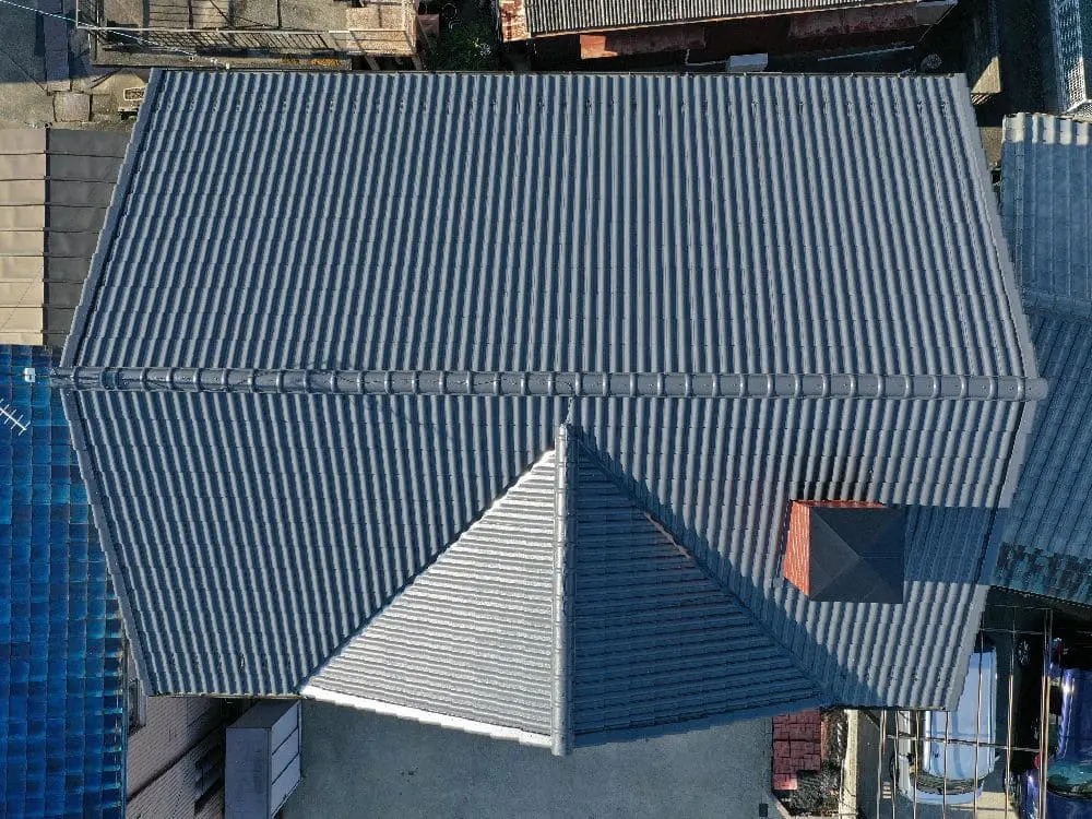 鈴鹿市の外壁塗装、屋根塗装を施工した写真