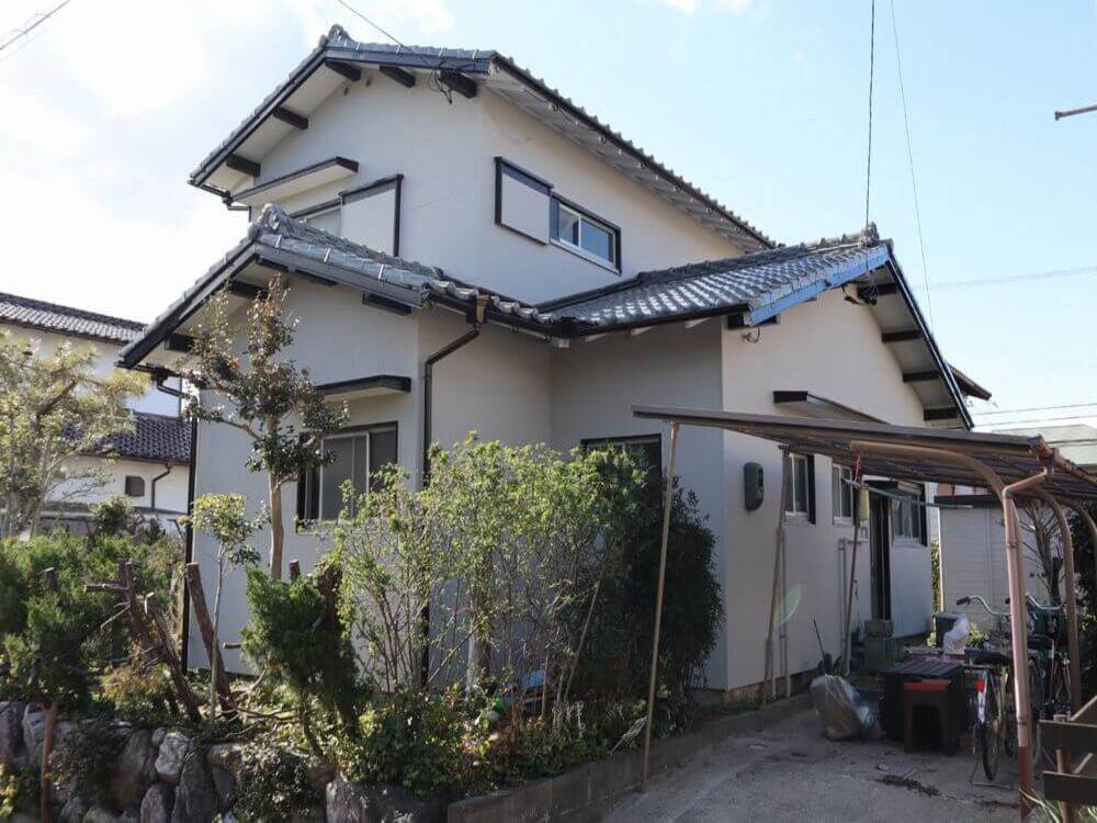 鈴鹿市の外壁塗装をリペイント匠が施工した写真