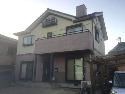 鈴鹿市の外壁塗装、屋根塗装を施工した写真