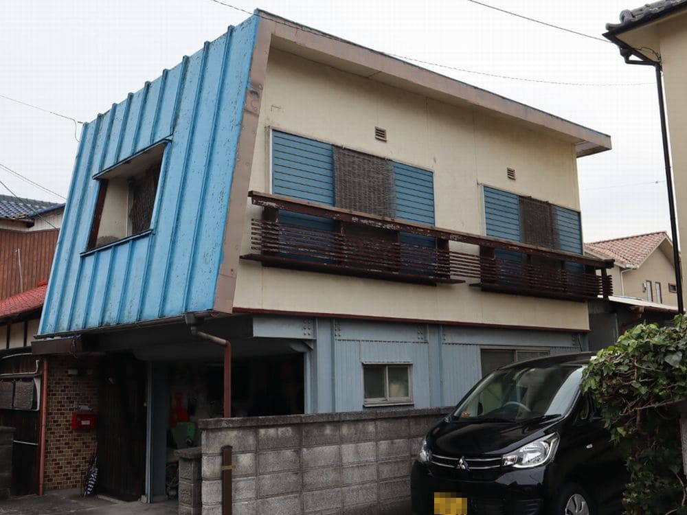 Ⅿ様(鈴鹿)外壁 施工前 鈴鹿市の外壁塗装をリペイント匠が施工した写真