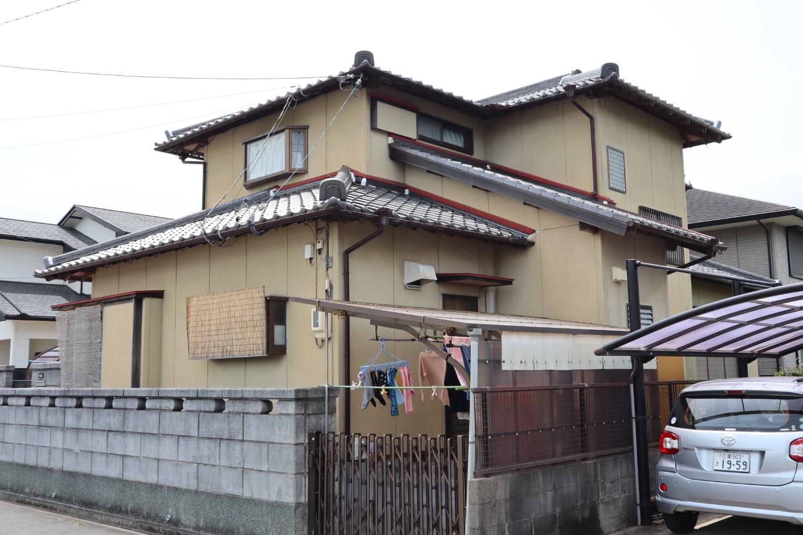 施工前 3 (3) 津市、フッ素、外壁塗装、リペイント匠