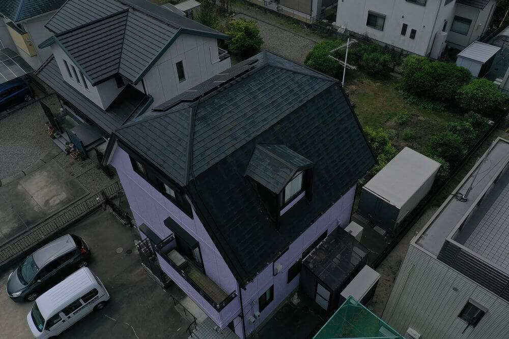 施工前(屋根) 3 (1) 津市、屋根塗装、リペイント匠