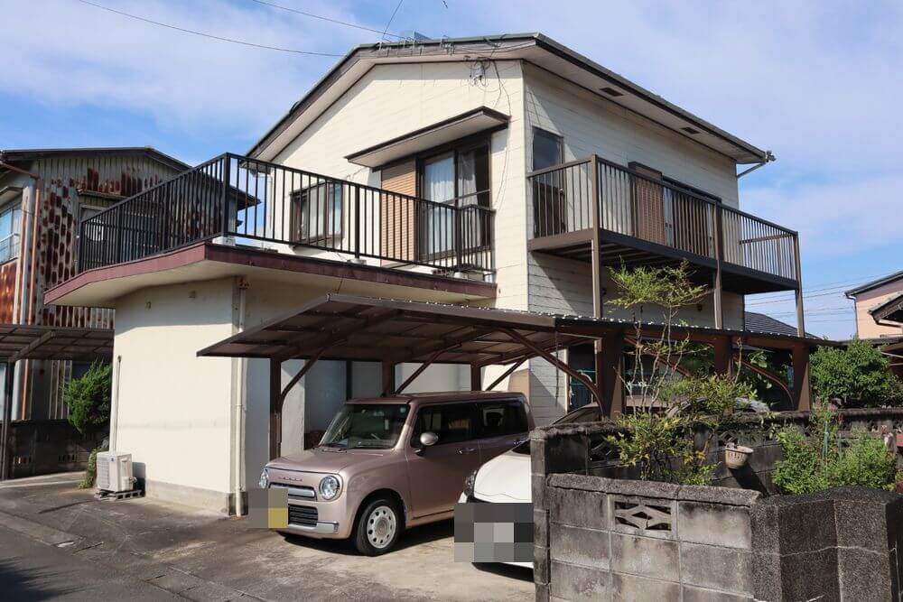 施工前 3 (1) (1) 津市 外壁塗装 無機塗料
