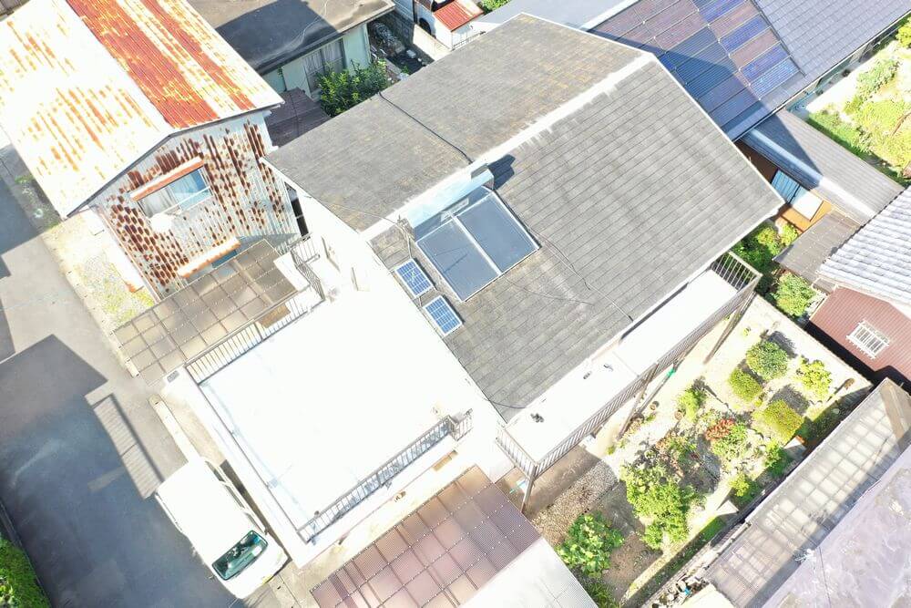 施工前(屋根) 3 (1) 屋根カバー工法 津市 デクラ