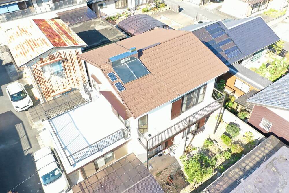 施工後(屋根) 3 (1) 屋根カバー工法 津市 デクラ