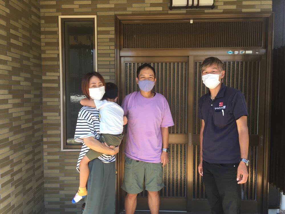 4ショット写真 (1) 外壁塗装 屋根カバー工事 無機塗料 リペイント匠