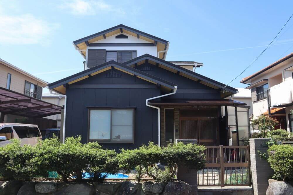 施工後 1 (3) (1) 外壁塗装 屋根カバー工事 無機塗料 リペイント匠