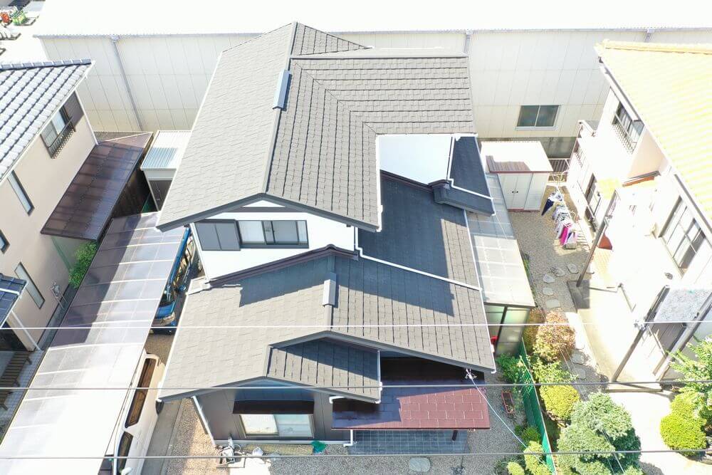 施工後(屋根) 1 (1) 外壁塗装 屋根カバー工事 無機塗料 リペイント匠
