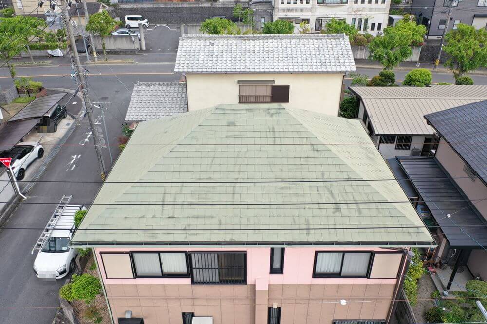 施工前(屋根) 3 (4) (1) 名張・伊賀市 外壁塗装 リペイント匠