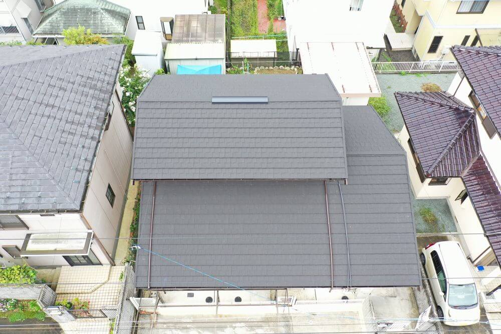 施工後(屋根) 2 (3) (1) 伊賀・名張市 屋根工事 リペイント匠