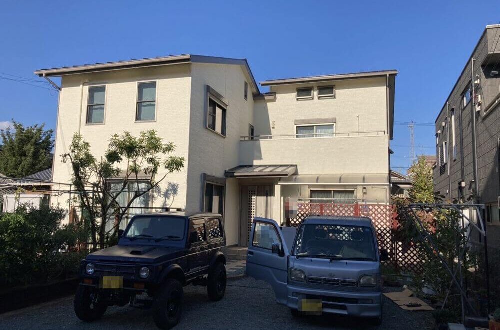 松阪市｜クリーム色で優しい印象に｜期間も短く、完成に満足しております