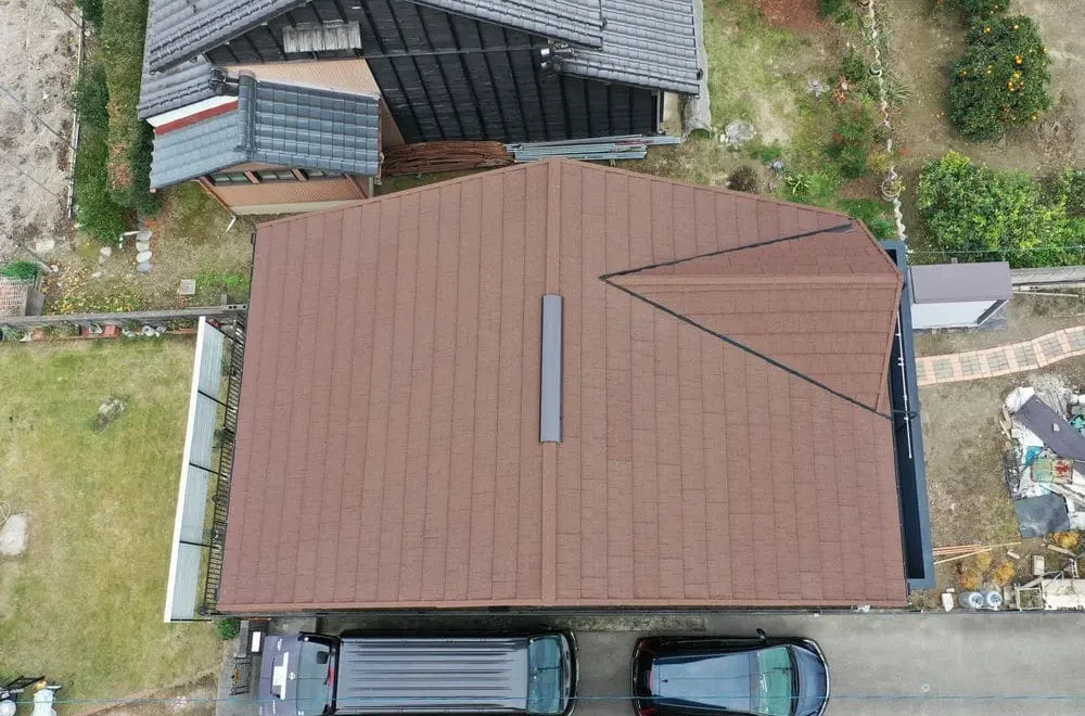 愛知県で外壁塗装と屋根工事をリペイント匠が施工した写真