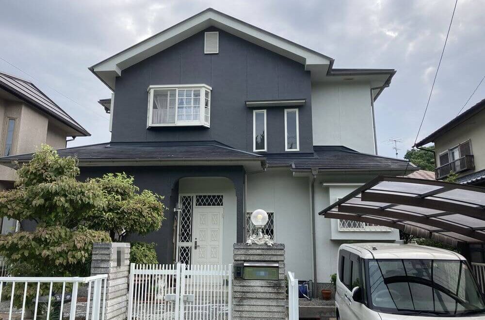 名張市｜ツートンカラーでシックな印象に｜提案して頂いたお色にして大正解