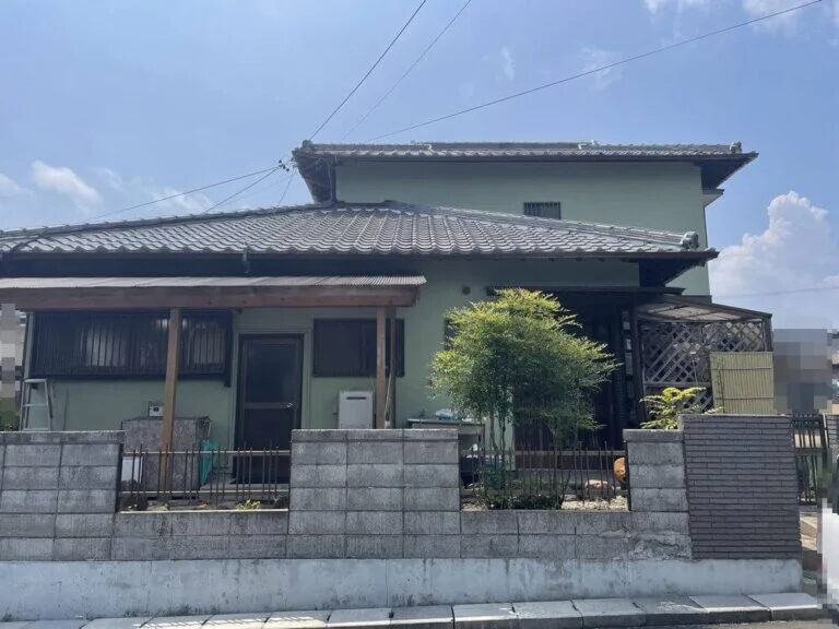 三重県亀山市みどり町Ｓ様【外壁塗装】シリコン
