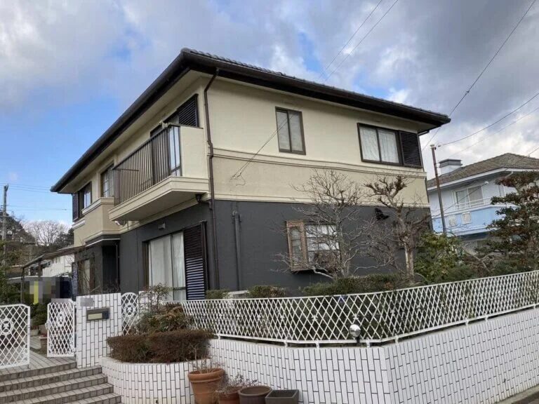 津市｜パナホームの住宅を新しいお色に｜3色カラーで理想の仕上がりで満足