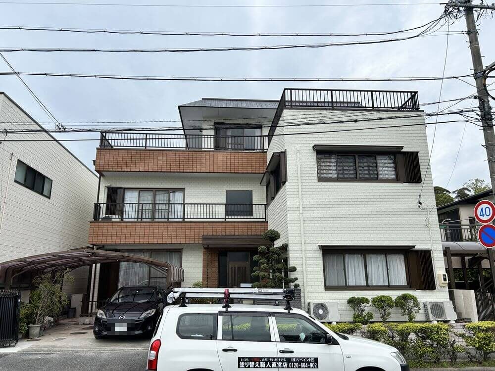 津市│明るく上品に塗装│親切・丁寧でとても良くして下さいました