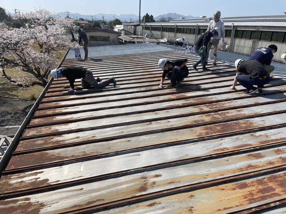 屋根塗装 ケレン リペイント匠