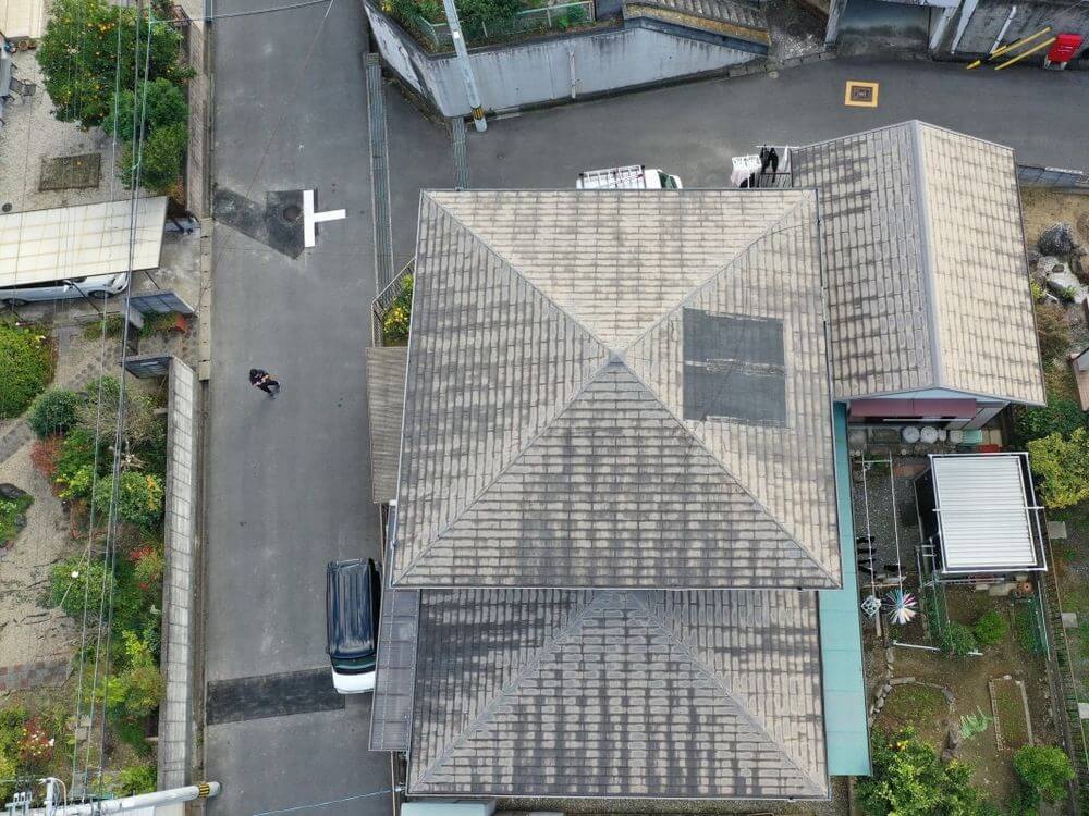 屋根 施工前1 (2) (1) 亀山市 外壁塗装 リペイント匠
