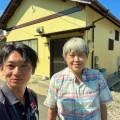 津市｜爽やかなお色に塗装｜家がキレイです。ありがとうございました