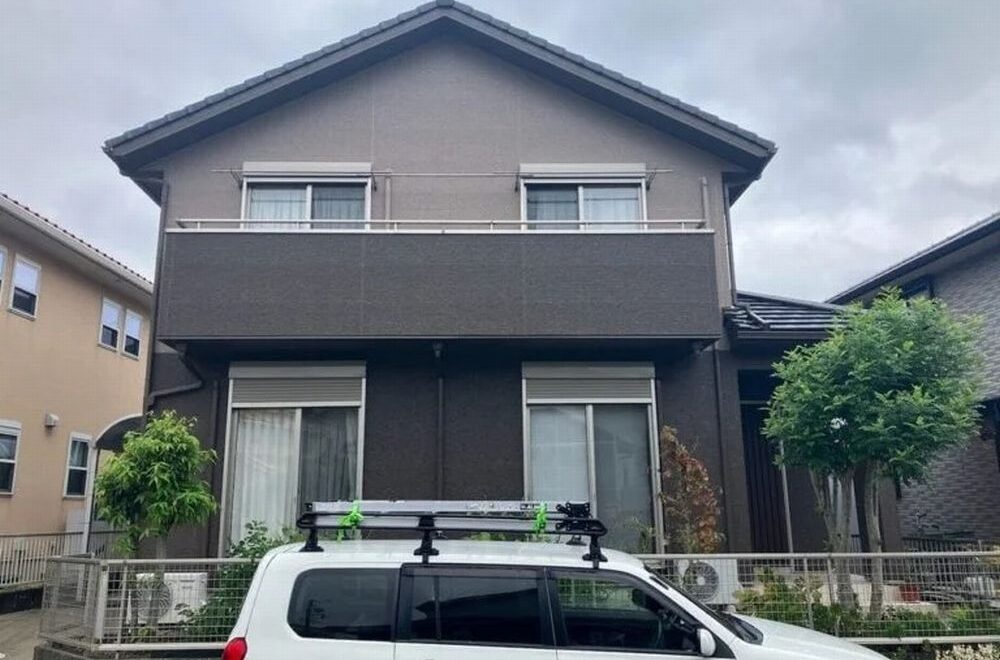 津市│タマホームの住宅をシックなツートンに│皆さんが懇切丁寧に対応でした
