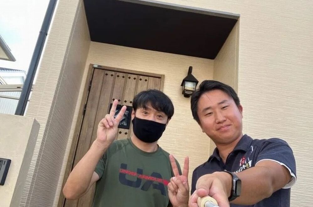 亀山市│塗装でモダンなツートンに一新│次も必ず匠さんにお願いします