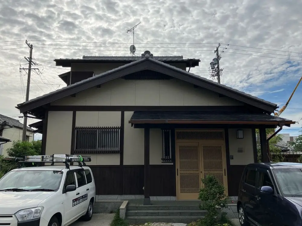 津市|和風住宅の塗装│交換日記でやりとりする方法はおもしろいですね