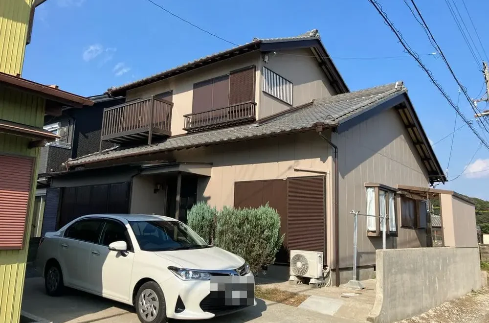 津市｜優しいお色に外壁塗装│塗装でこれだけ良くなるのが感動しました