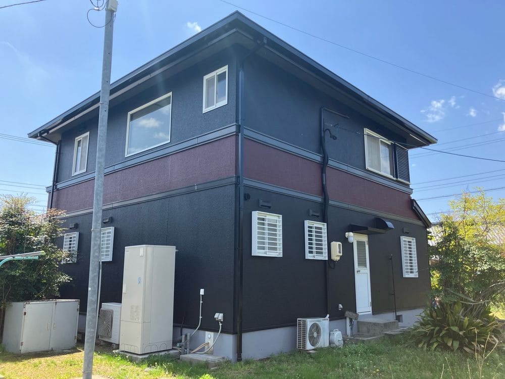 B様(津市分部)_施工後_外壁全体 (3) 津市の外壁塗装、屋根塗装、防水工事をリペイント匠が施工した写真