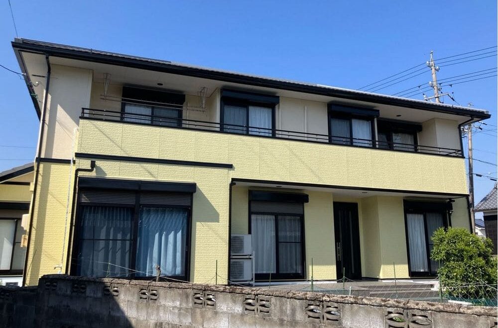 四日市市の外壁屋根塗装をリペイント匠が施工した写真