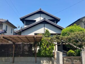 名張市の外壁塗装をリペイント匠が施工した写真