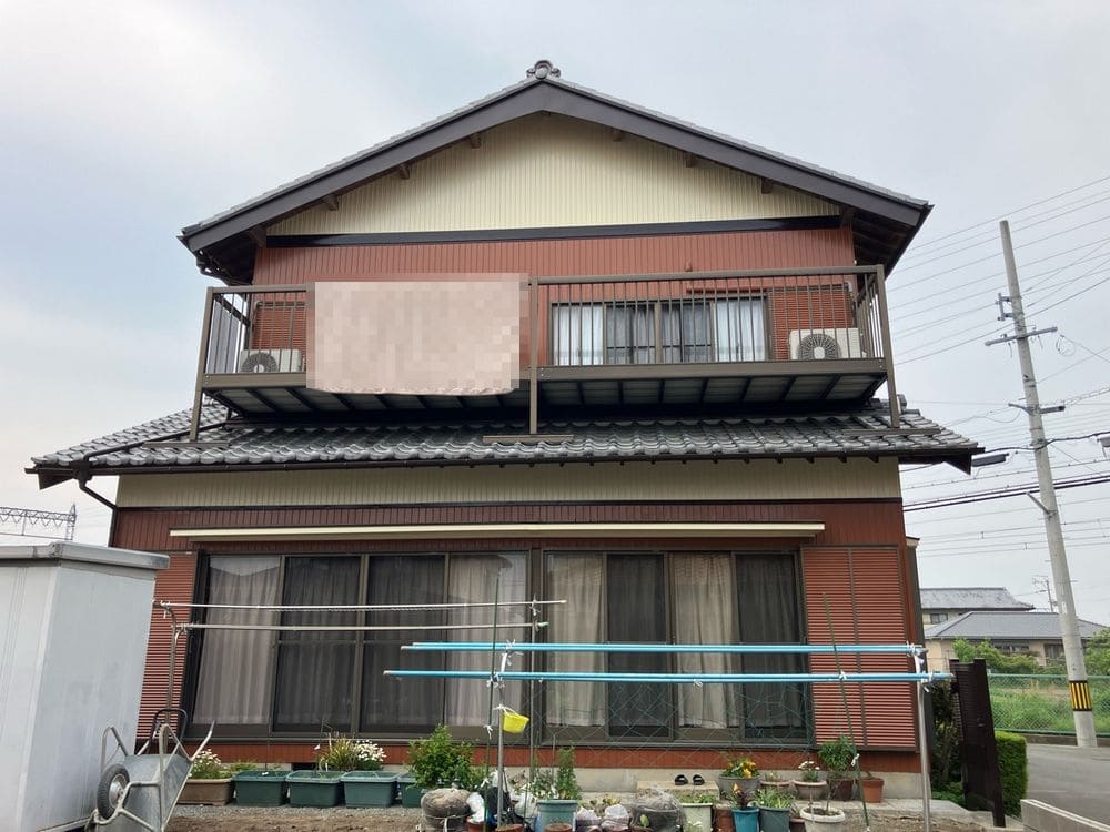 H様(松阪市)施工後_外壁全体 (2) 松阪市の外壁塗装をリペイント匠が施工した写真