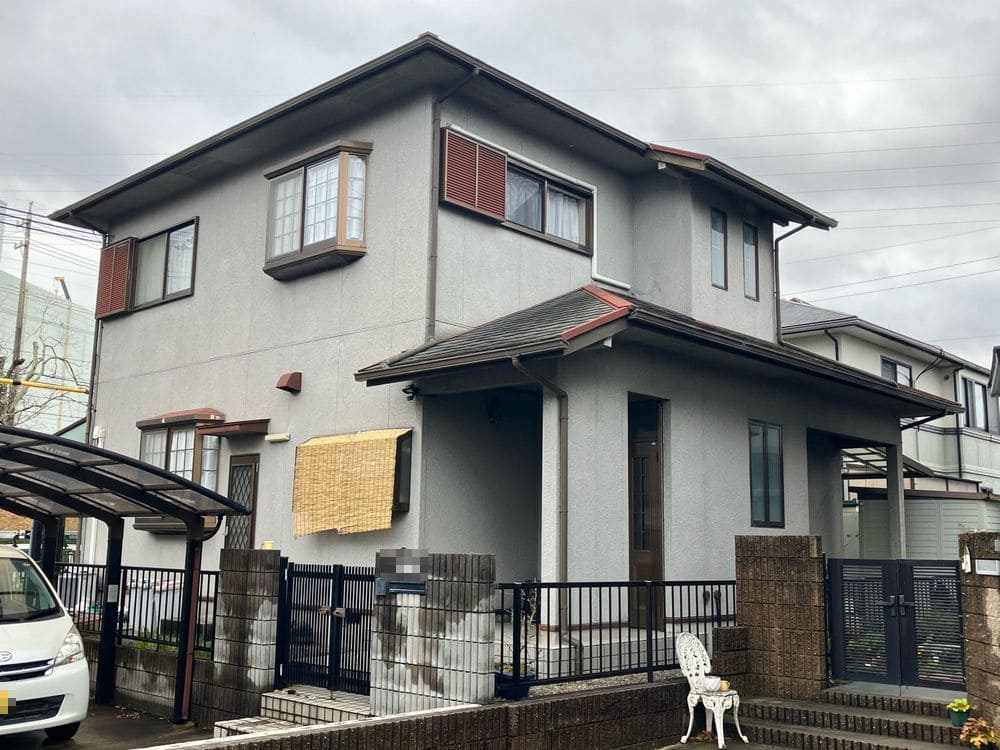 O様(津)施工前 (3) 津市の外壁塗装、屋根塗装をリペイント匠が施工した写真